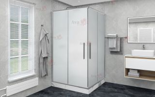 Душевой уголок AvaCan KС 100-110 MT хром